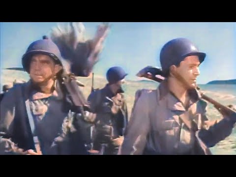 Salerno Beachhead 1945 – War Film – Directed by Lewis Milestone – With Lloyd Bridges & Dana Andrews