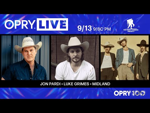 Opry Live – Jon Pardi, Luke Grimes, and Midland