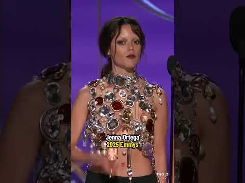 Jenna Ortega’s “Death Becomes Her” Look at the 2025 Emmys