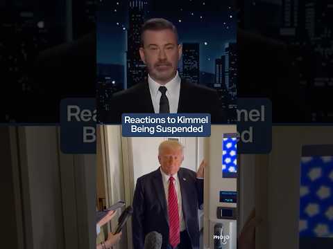 Reactions to Jimmy Kimmel Being Suspended