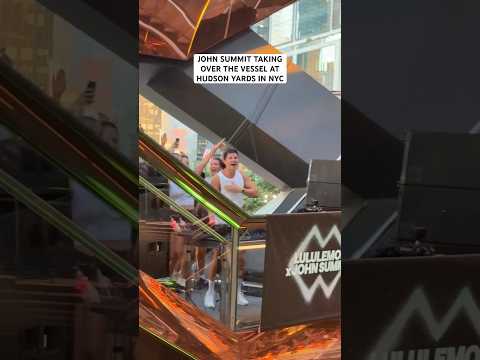John Summit throwing a party at The Vessel in NYC is one of the best things you’ll see all week