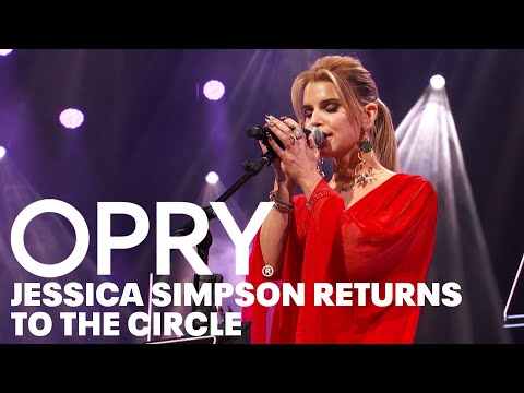 Jessica Simpson Returns To The Opry Stage!
