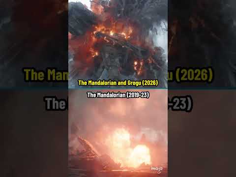 The Mandalorian and Grogu: Then vs Now
