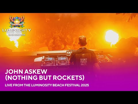 John Askew (Nothing But Rockets) live at Luminosity Beach Festival 2025 #LBF25