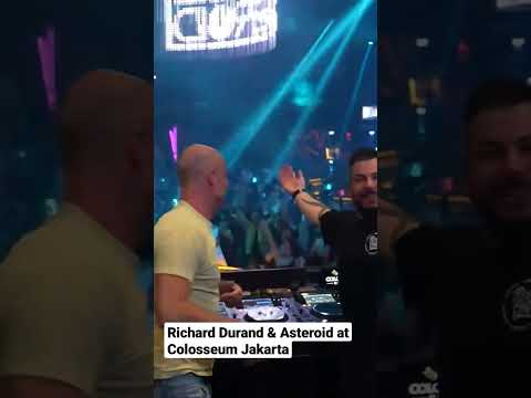 Richard Durand & Asteroid at Colosseum Jakarta #trancemusic #trending #trendingshorts
