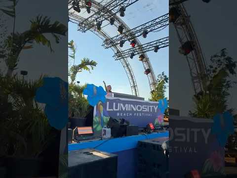 Sean Tyas Luminosity Beach Festival 2025 😎😘🎉