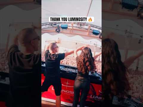 Still buzzing after that b2b with Giuseppe Ottaviani at Luminosity Beach Festival 💪🏻 #trance