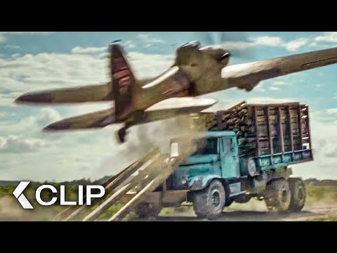 Airplane Chases Truck! Scene – SISU 2: Road to Revenge (2025)