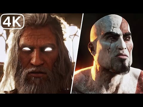 Kratos Destroy Zeus Final Boss Fight (Hardest Difficulty) God of War 3 REMASTERED PS5 Pro