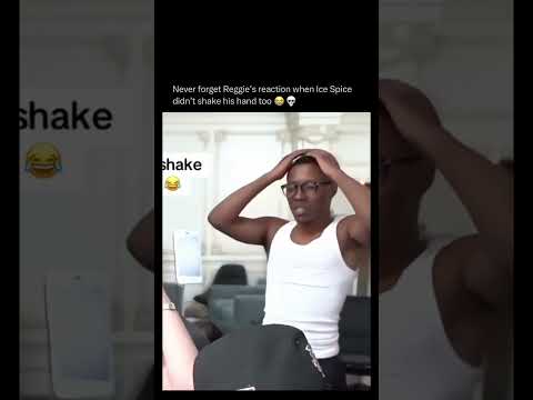 Reggie didn’t know how to act 😭