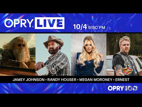 Opry Live – Jamey Johnson, Randy Houser, Megan Moroney, and ERNEST