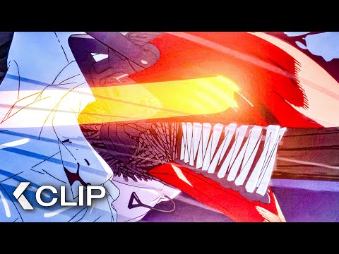 Chainsaw Man vs. Bomb Devil Fight Scene – CHAINSAW MAN: THE MOVIE – REZE ARC (2025)