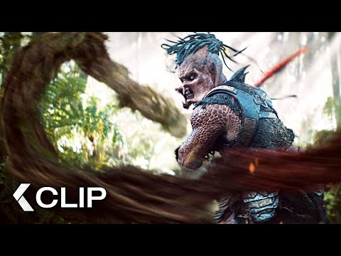 Predator Gets Attacked In The Forest Scene – PREDATOR: BADLANDS (2025)