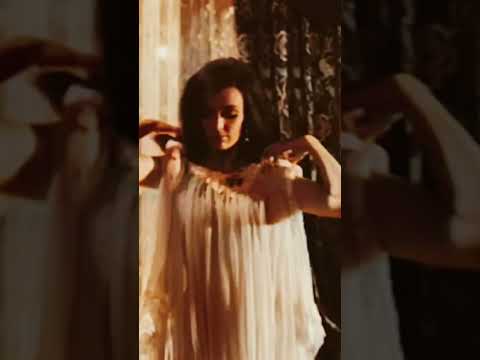Barbara Steele undresses for bed #halloween