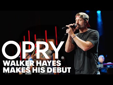 Walker Hayes Makes His Opry Debut!