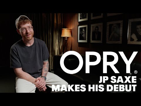JP Saxe Makes His Opry Debut!