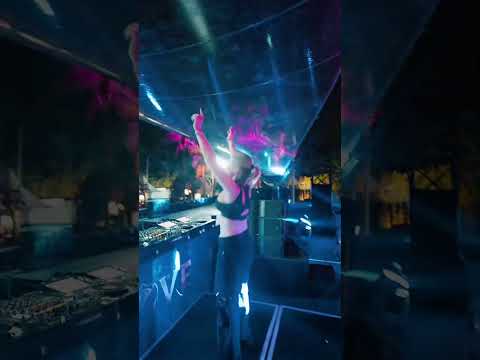 Mandy on stage, doing what she does best.