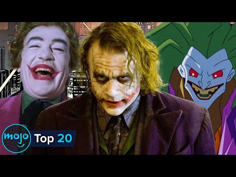 Top 20 Joker Portrayals