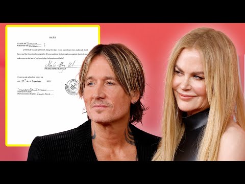 Keith Urban Nicole Kidman Divorce Docs Reveal Reason for Breakup