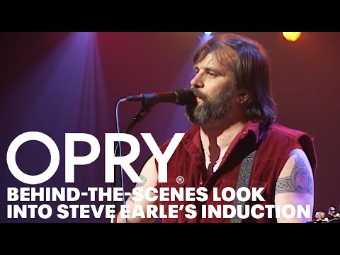 A Behind-The-Scenes Look into Steve Earle’s Grand Ole Opry Induction