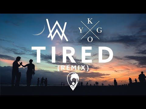 Alan Walker ft. Gavin James – Tired (Kygo Remix) [Lyric Video]
