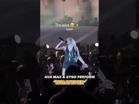 Ava Max and Kygo -Whatever live concert 2024 #live @avamax #concert #popsinger
