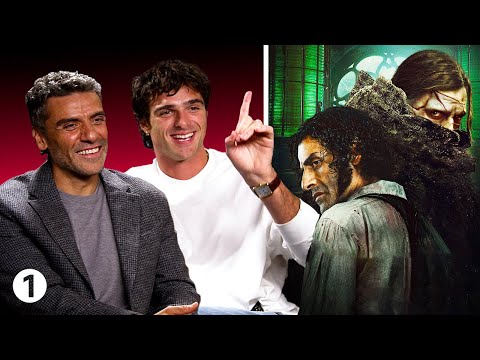 “MORE BLOOD!” Oscar Isaac and Jacob Elordi on how making Guillermo Del Toro’s Frankenstein was magic