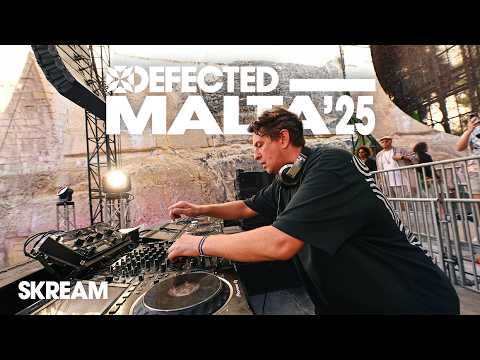 Skream | Live From The Ditch at Defected Malta 2025 | Tech Vocal House Festival Mix
