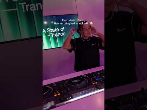 We are still not over Hannah’s set during our ADE special 🤯
