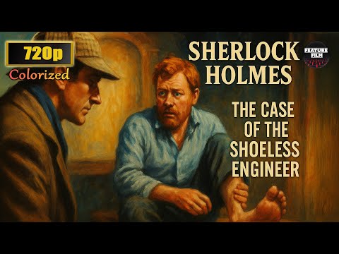 Sherlock Holmes: The Case of the Shoeless Engineer (1954) | Colorized 720p Classic TV Mystery
