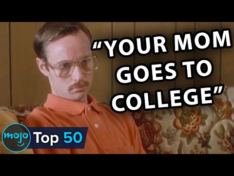 Top 50 Funniest Movie Insults of All Time
