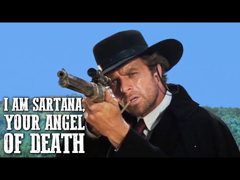 I Am Sartana, Your Angel of Death | English | Italian Western | Full Movie | Gianni Garko