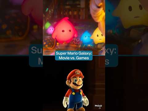 Super Mario Galaxy: Movie vs. Games