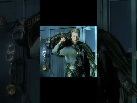 The walk out!!  Rutger Hauer style