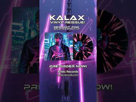 Pre-order 'Kalax' 12” HOT PINK SPLATTER EFFECT VINYL! ⚡️