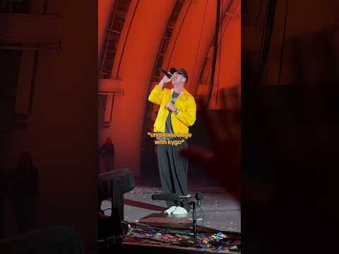 That time @KygoMusic made us test a new song in front of 18K people at the Hollywood Bowl.