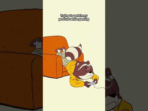 Me: why is my back hurting all the time? Also me: