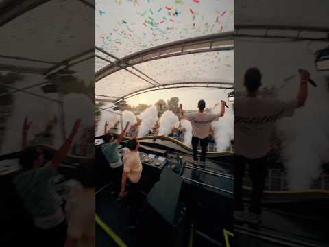 Pure madness as Yves V b2b Lucas & Steve unite the crowd at The Gathering.