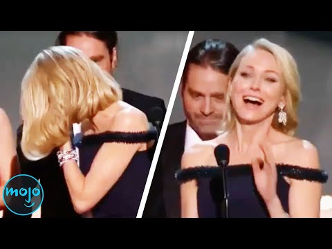Top 20 Celebrities That Got EMBARRASSED at Award Shows