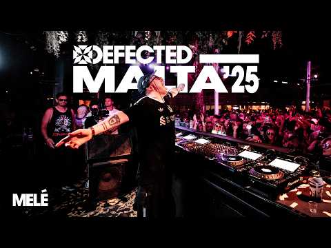 Melé | Live From Uno at Defected Malta 2025 | Percussive House Mix