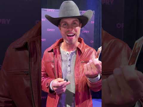 Opry star Dustin Lynch is inspire by those who came before him! | #opry100