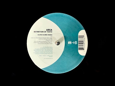 Area – Definition Of Tekto (Silvio Ecomo Remix) (2000)