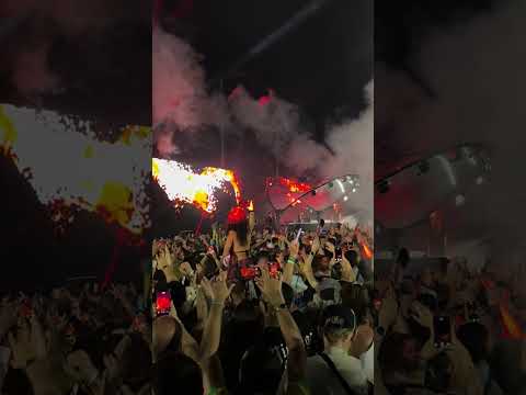 Dancing to the sounds of Anyma.