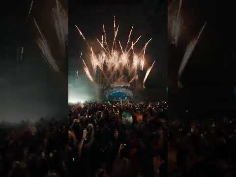 Dancing and celebrating life with people from all over the world, Dimitri Vegas & Like Mike.