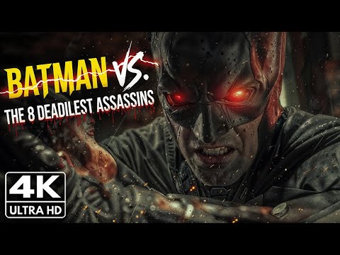 Batman Vs. The 8 DEADLIEST Assassins ($50,000,000 Contract!) Fighting Scenes 4K-ULTRA HD