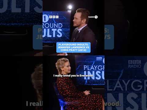word has it Chris still hasn’t recovered 🔥 #PlaygroundInsults #2016 #ChrisPratt #JenniferLawrence
