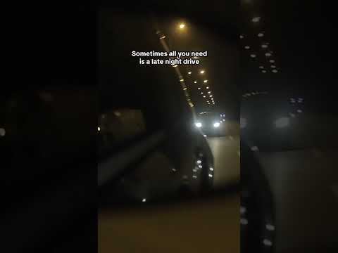Where do you go when you drive late at night?