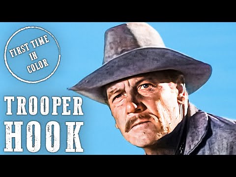 Trooper Hook | Joel McCrea | Western | Barbara Stanwyck | Colorized