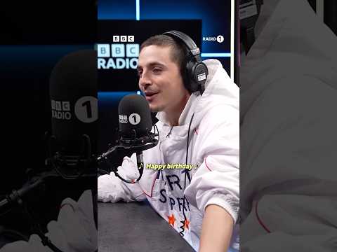 Savage on his birthday, Timothée 💀 #Gre #GregJames #TimotheeChalamet #Birthday #MartySupreme