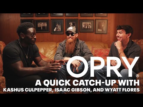 NextStage Catch Up With Kashus Culpepper, Isaac of 49 Winchester & Wyatt Flores | Opry NextStage